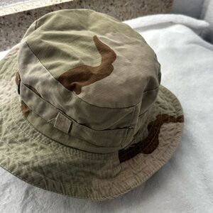 Military Camo Boonie Hat Sun Hot Weather Type II Jungle MIL-Type